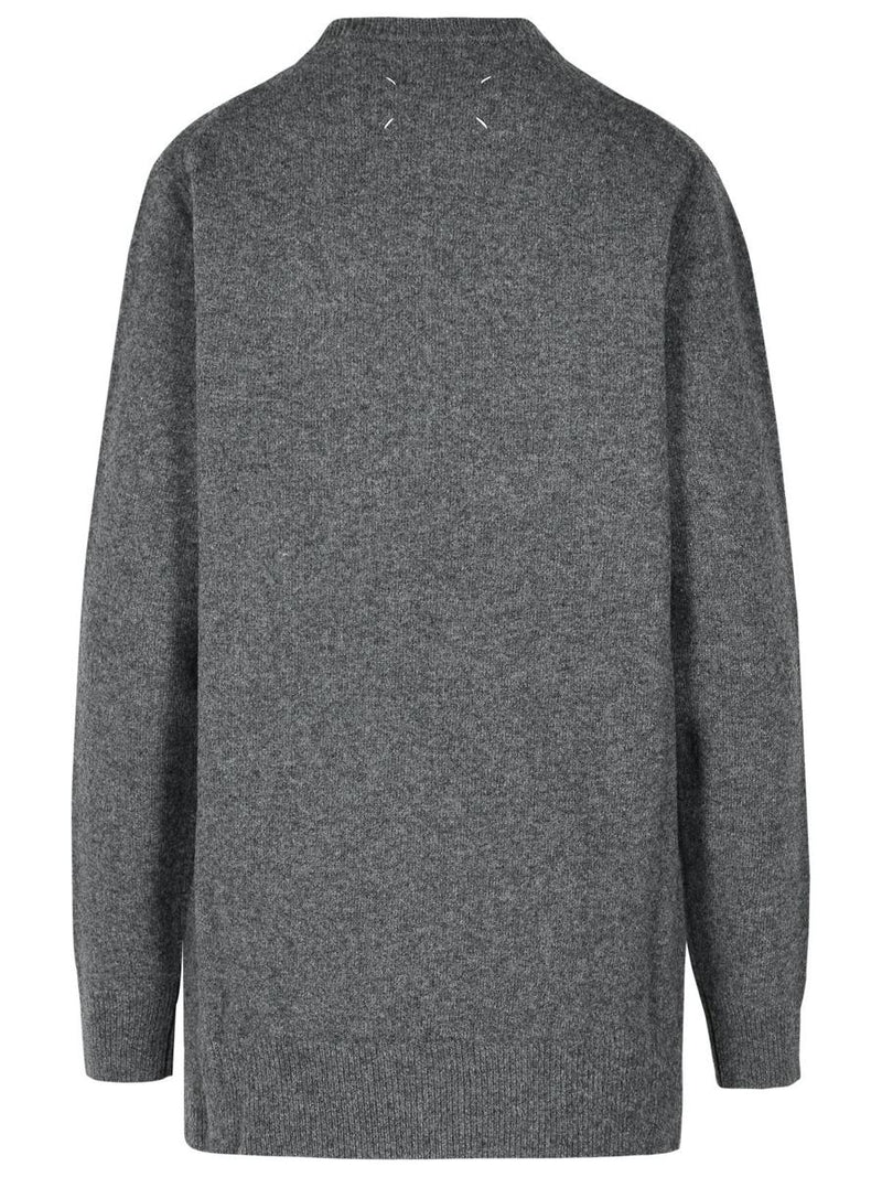 Maison Margiela 'Over' Grey Wool Sweater