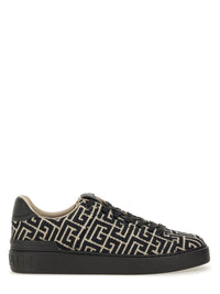 Balmain Jacquard "B-Court" Sneakers