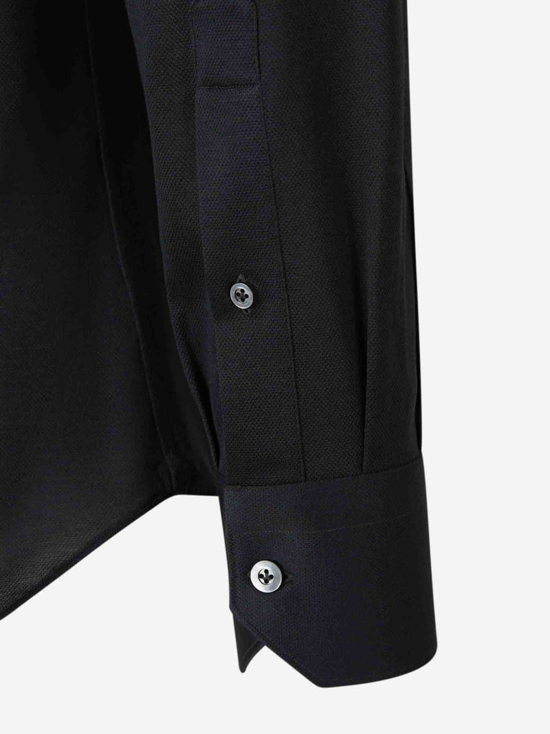 Fray Plain Cotton Shirt