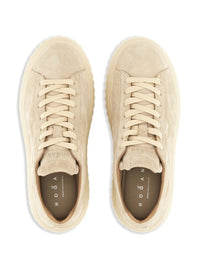 Hogan H-Stripes Suede Sneakers Shoes