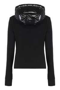 Moncler Grenoble Padded Fleece Hoodie With Zip And Hood