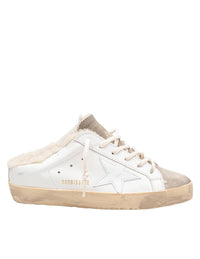 Golden Goose Leather And Suede Sabot