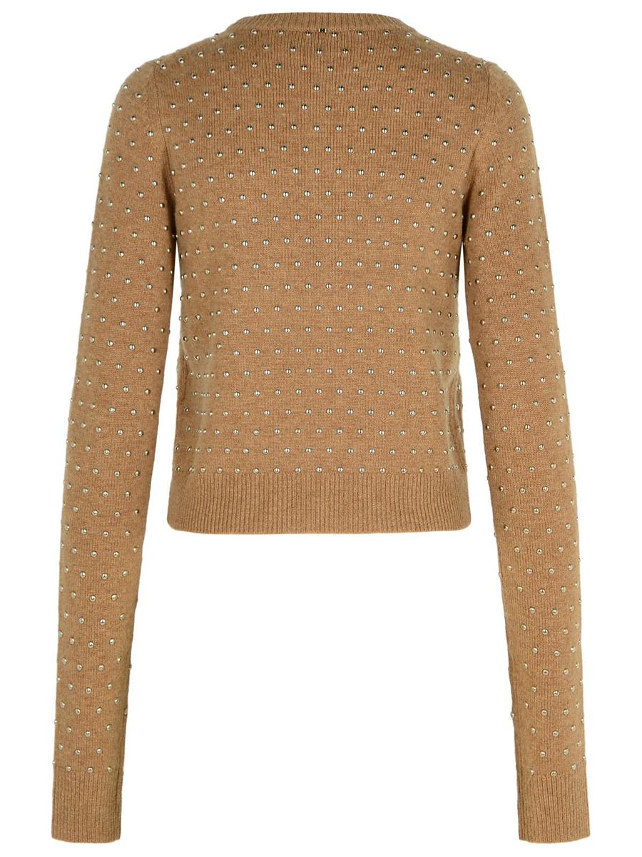 Sportmax 'Sierra' Brown Wool Blend Sweater