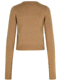 Sportmax 'Sierra' Brown Wool Blend Sweater