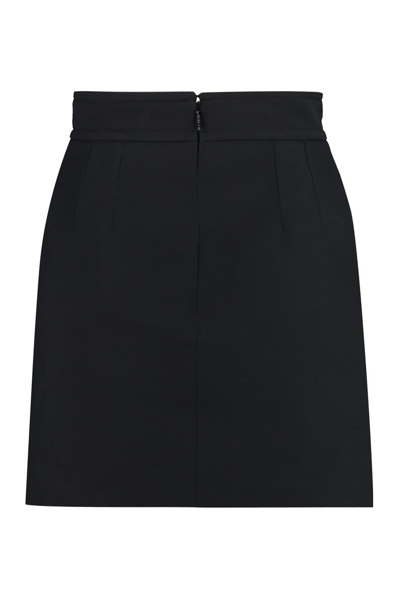 Gucci Silk Crepe Skirt