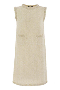 Fabiana Filippi Mini Dress In Tweed-Effect Yarn
