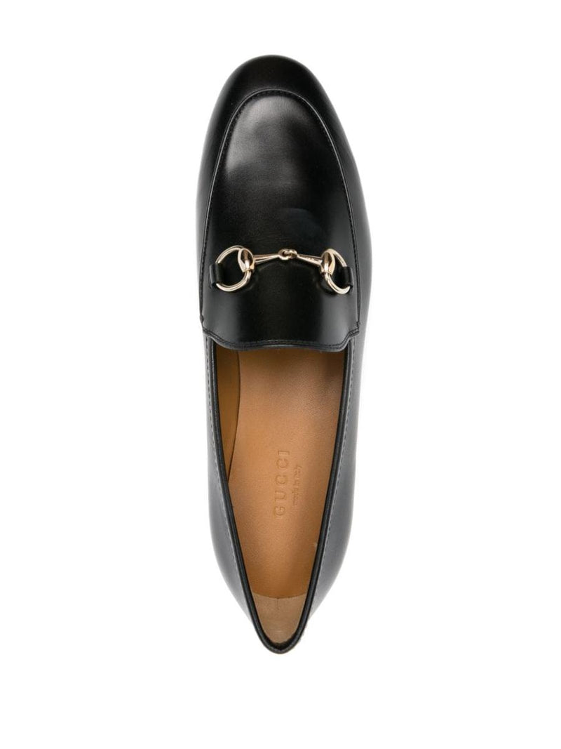 Gucci Jordaan Leather Loafers