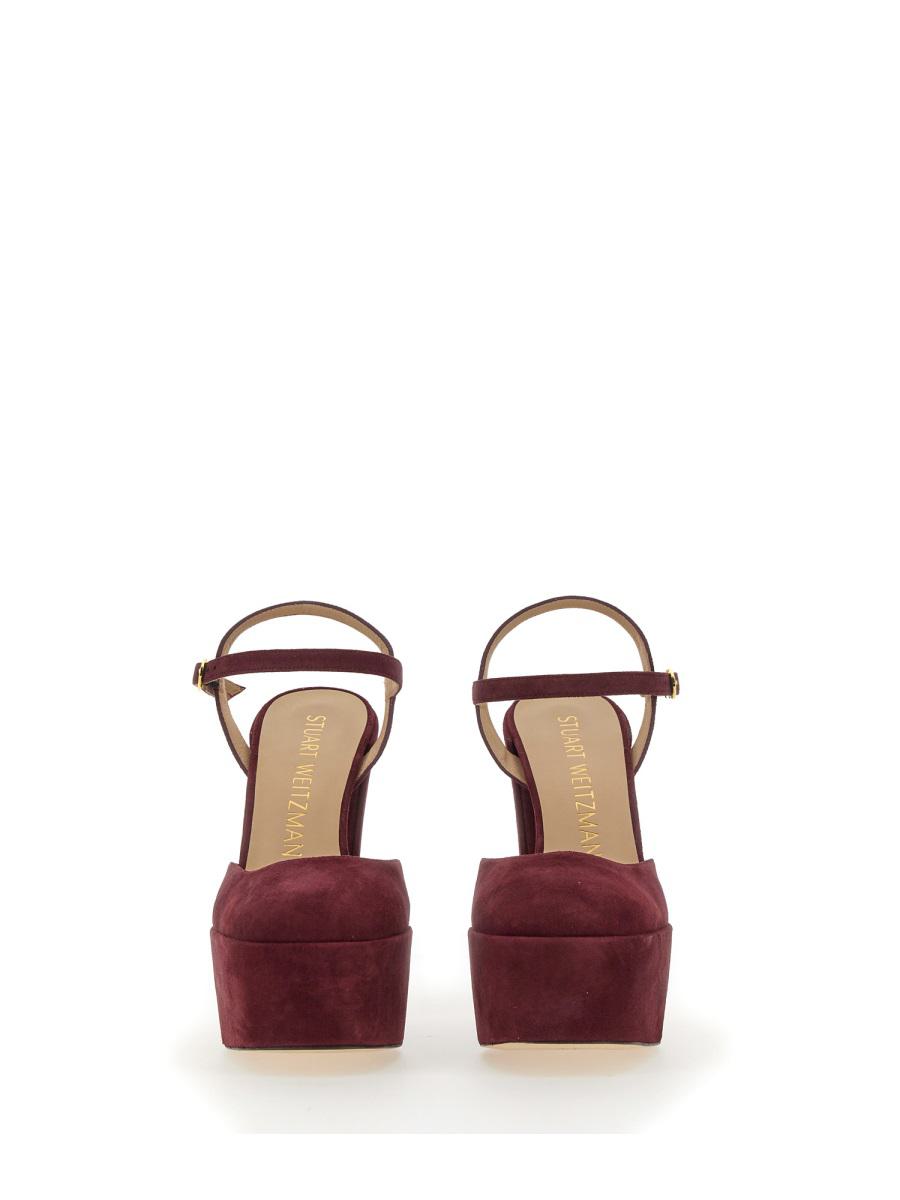 Stuart Weitzman Pump In Suede