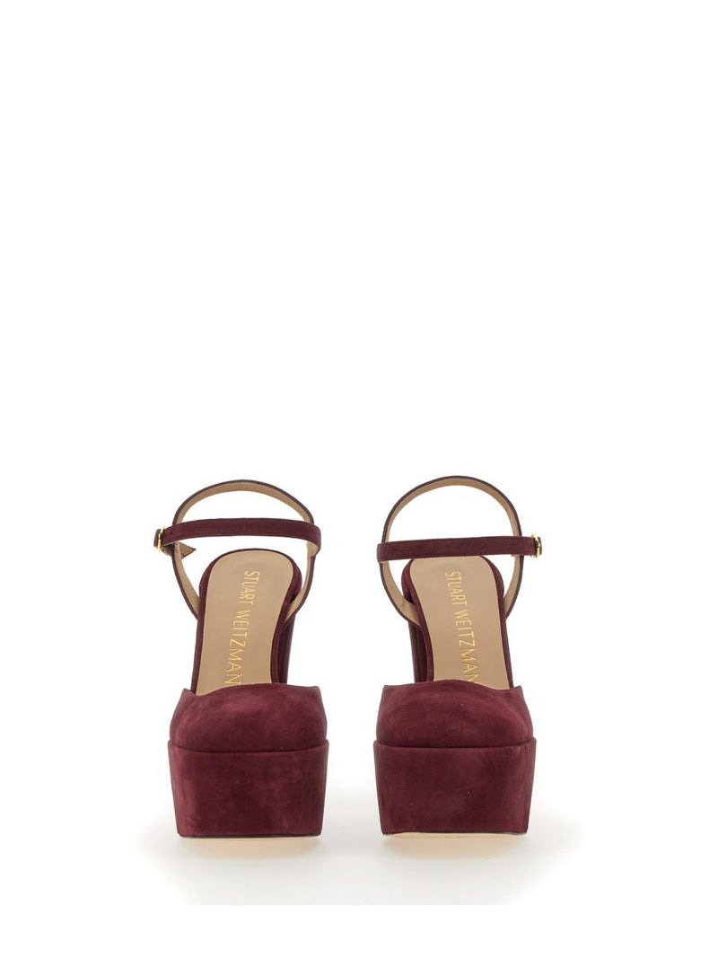 Stuart Weitzman Pump In Suede