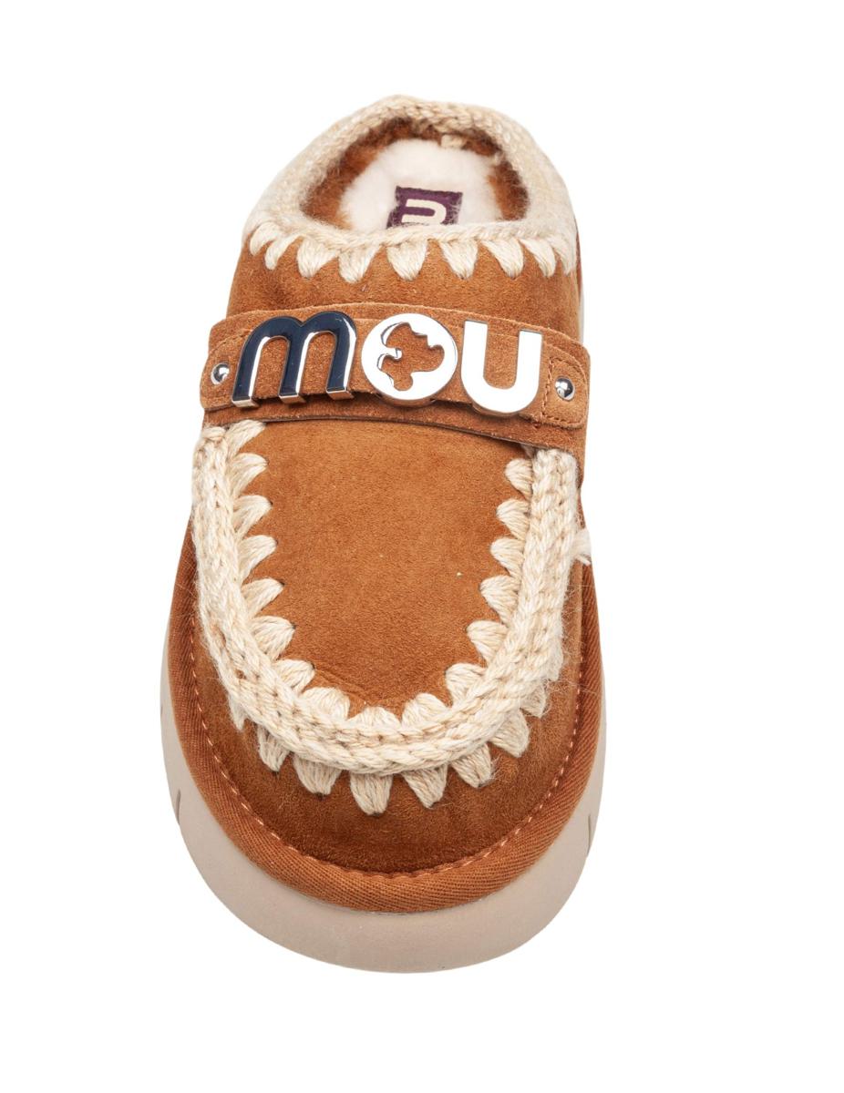 Mou Bounce Double-Face Sheepskin Clog