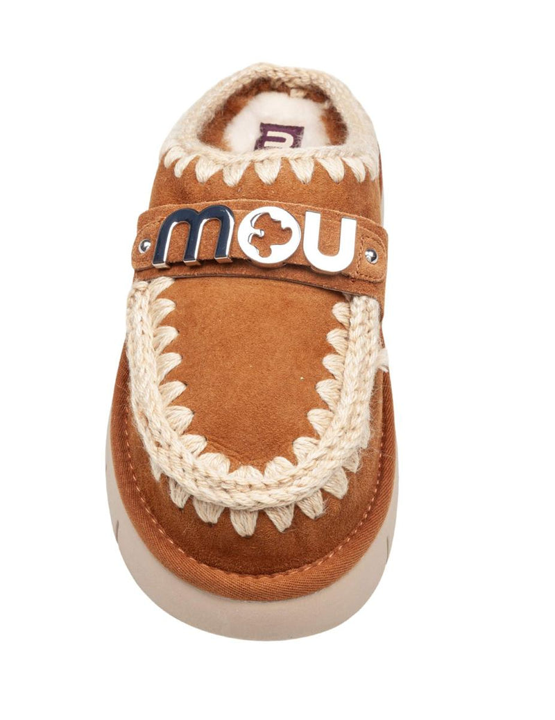 Mou Bounce Double-Face Sheepskin Clog