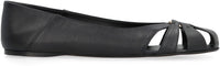 Salvatore Ferragamo Leather Ballet Flats