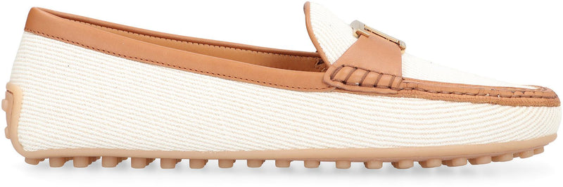 Tod'S City Gommino Fabric Loafers