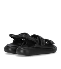 Ash Vinci Black Platform Sandal