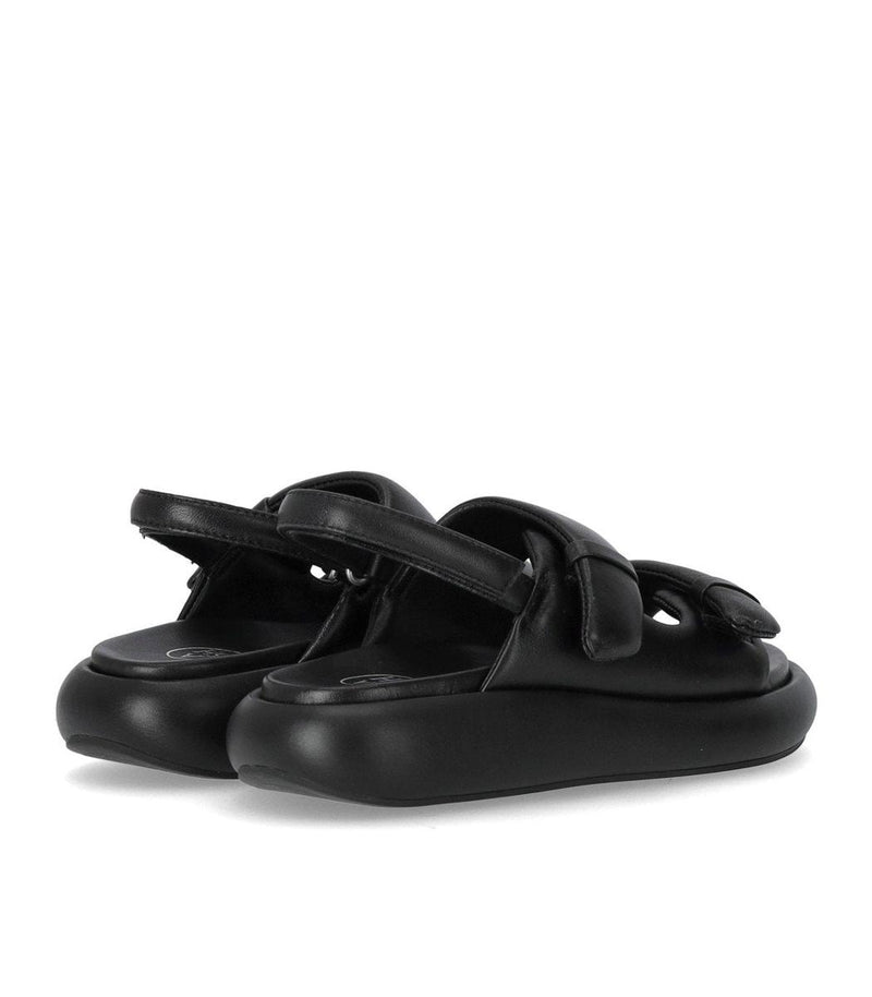 Ash Vinci Black Platform Sandal