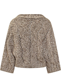 Brunello Cucinelli Brunello Cucinelli Knitted Short Cardigan