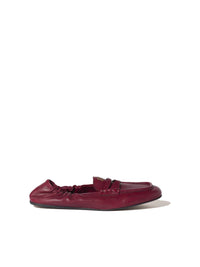 Miu Miu Embossed-Logo Loafers