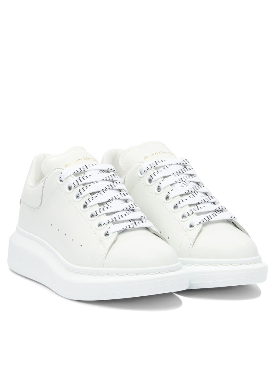 Alexander McQueen Leather Upper And Rubber Sole Sneaker