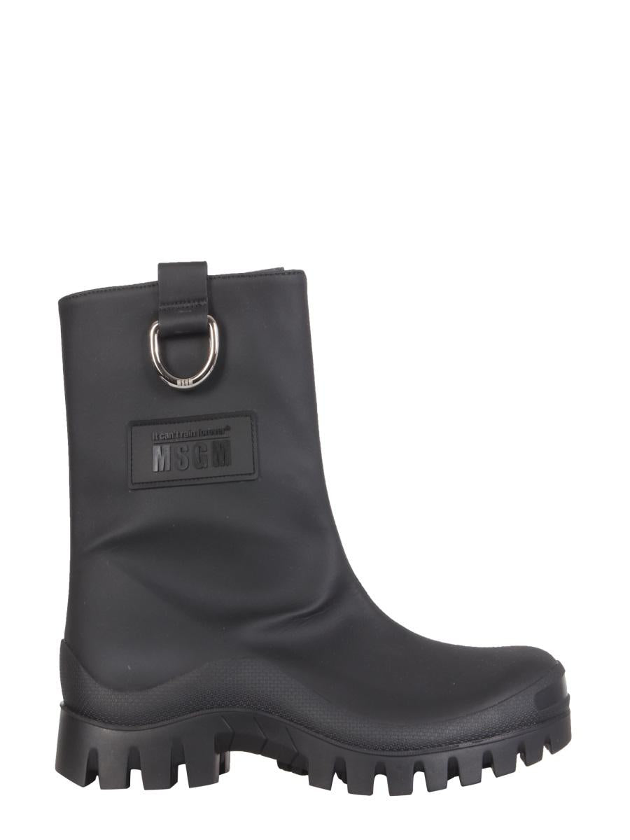 Msgm Rain Boots