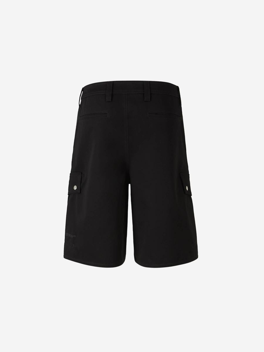 Off-White Bermuda Cargo Cotton