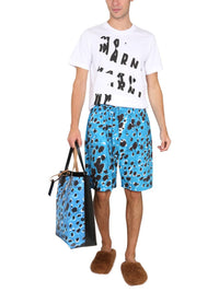 Marni Bermuda Shorts With Pop Dots Print
