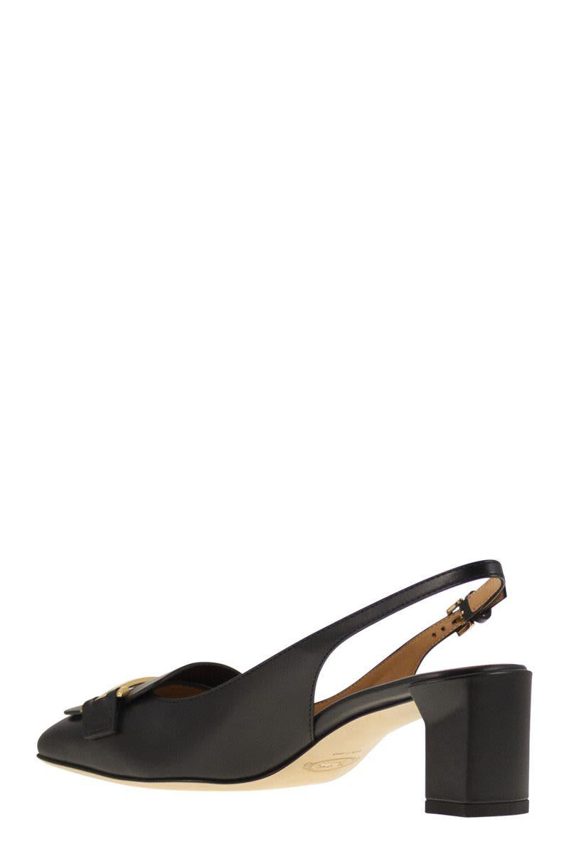 Tod'S Slingback Leather Décolleté