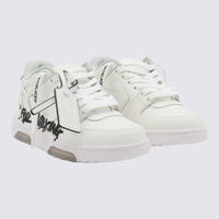 Off-White White And Black Out Of Office Sneakers