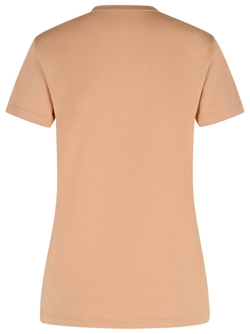 Moncler Pink Cotton T-Shirt