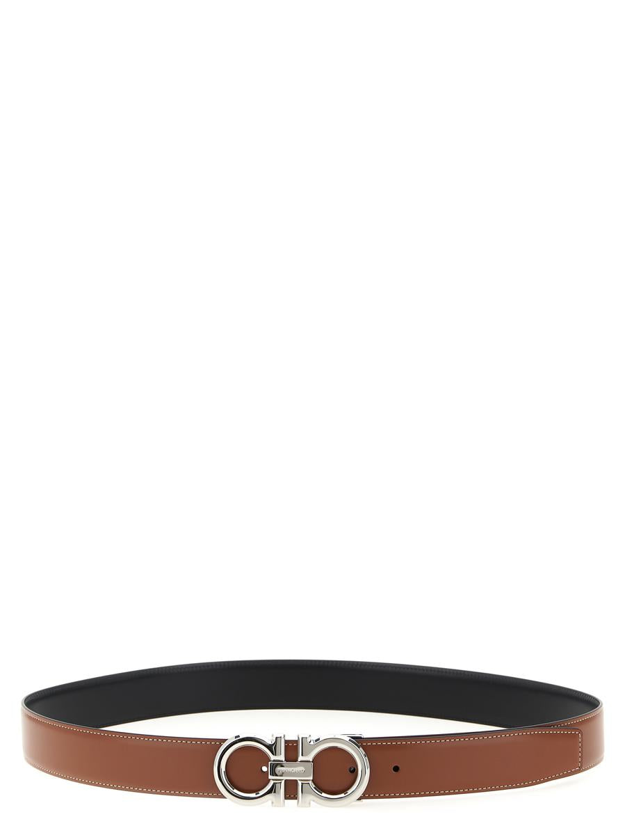 Salvatore Ferragamo 'Gancini' Reversible Belt