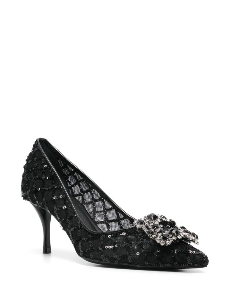 Roger Vivier Flower Strass Pumps
