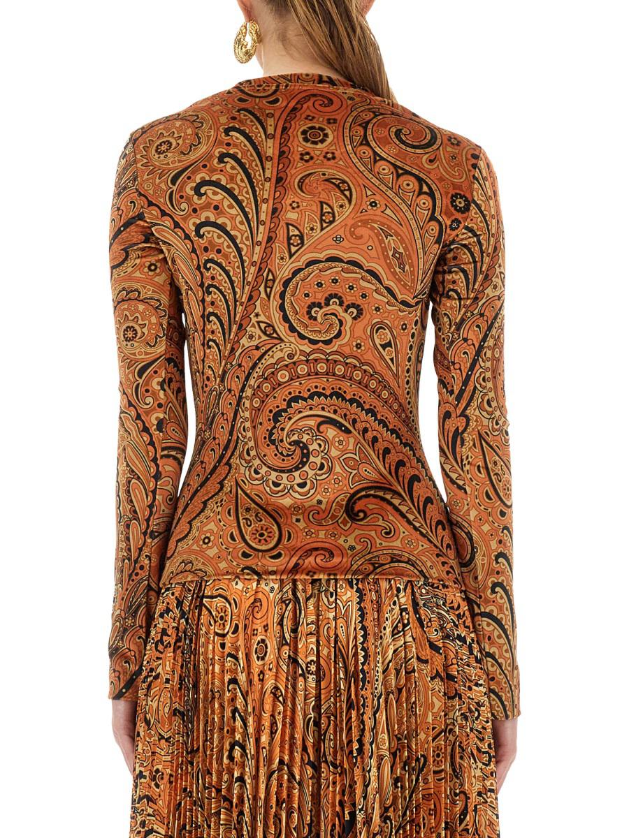 Etro Paisley Print Top