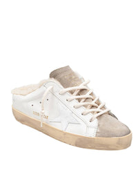Golden Goose Leather And Suede Sabot