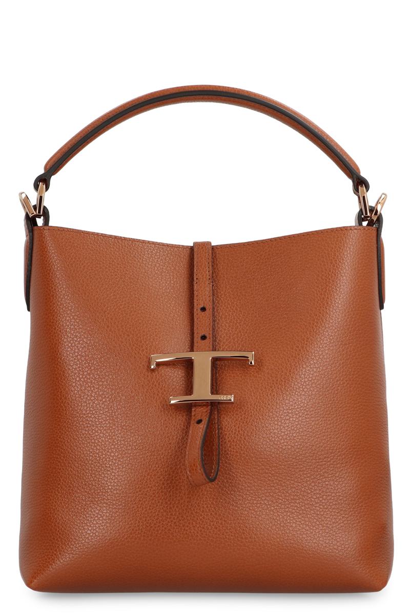 Tod'S T Timeless Leather Bucket Bag