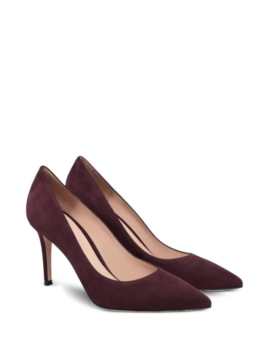 Gianvito Rossi 85Mm Leather Pumps