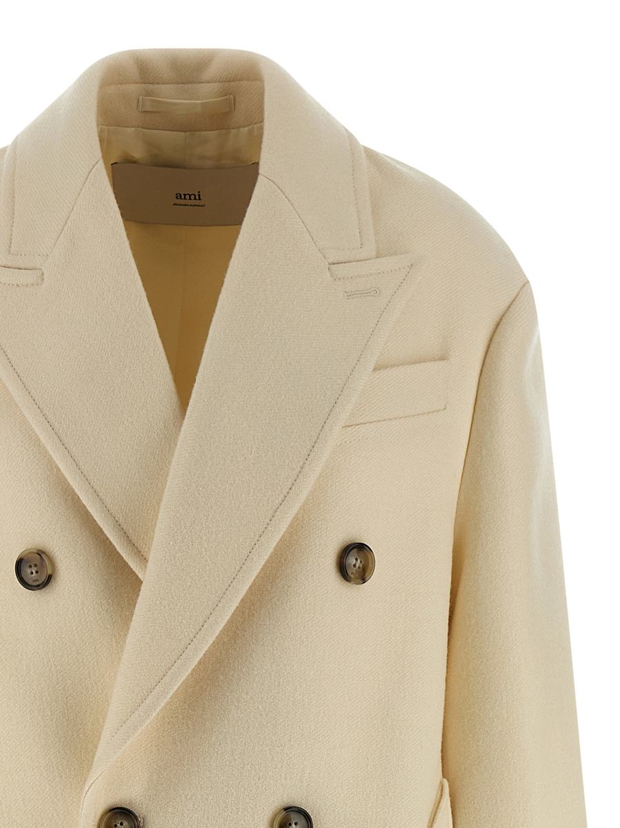 AMI Paris Double-Breasted Coat