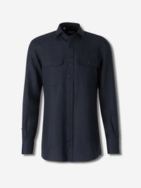 Atelier Munro Straight Linen Shirt
