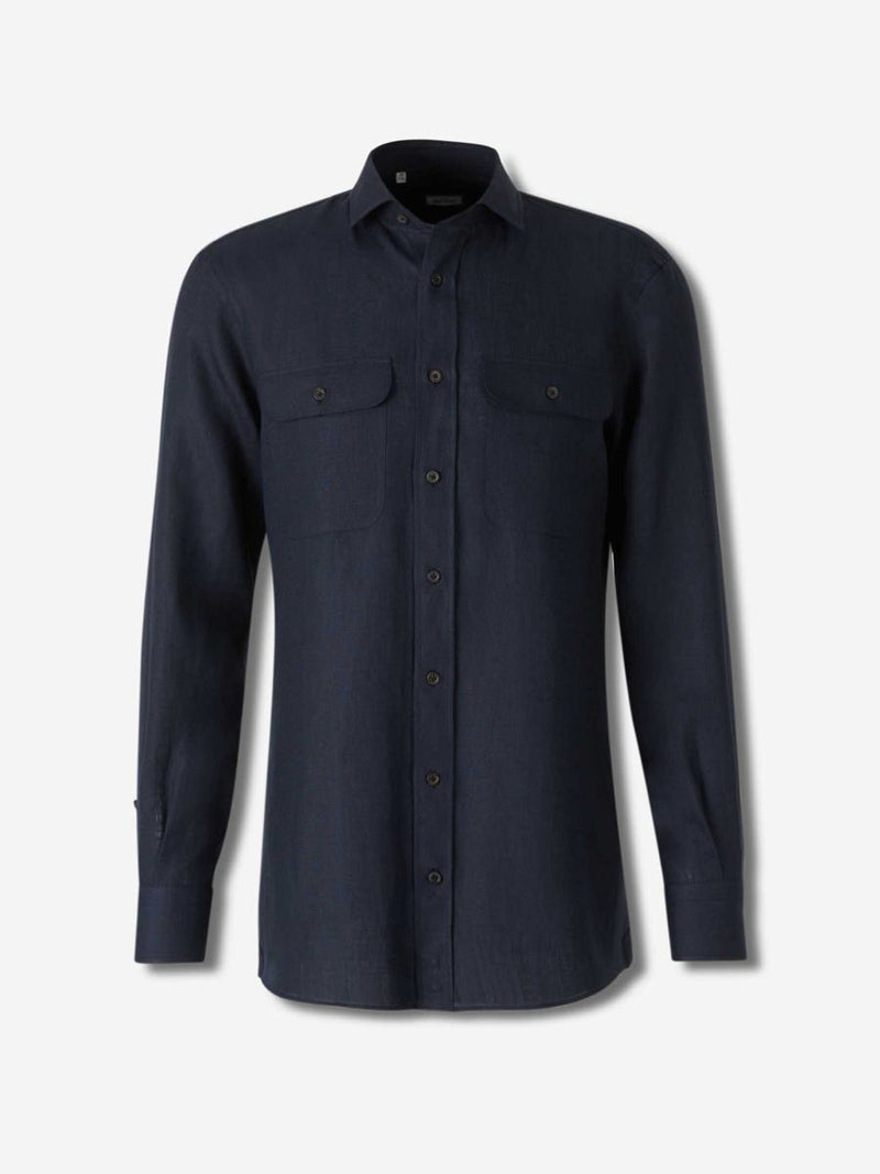 Atelier Munro Straight Linen Shirt