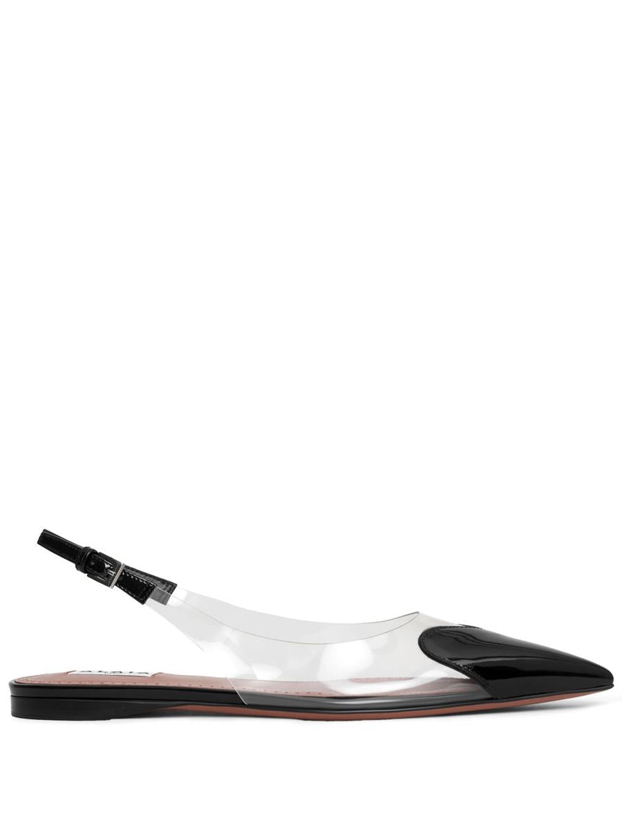 Alaïa Le Cœur Flat Slingbacks Shoes