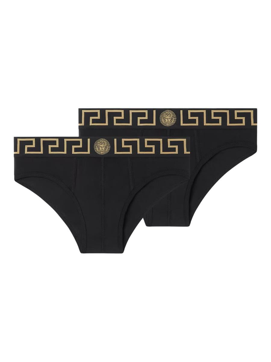 Versace Bi-Pack Cotton Briefs