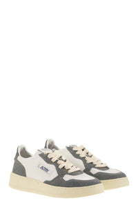 Autry Medalist Low - Sneakers With Two-Tone Glitter