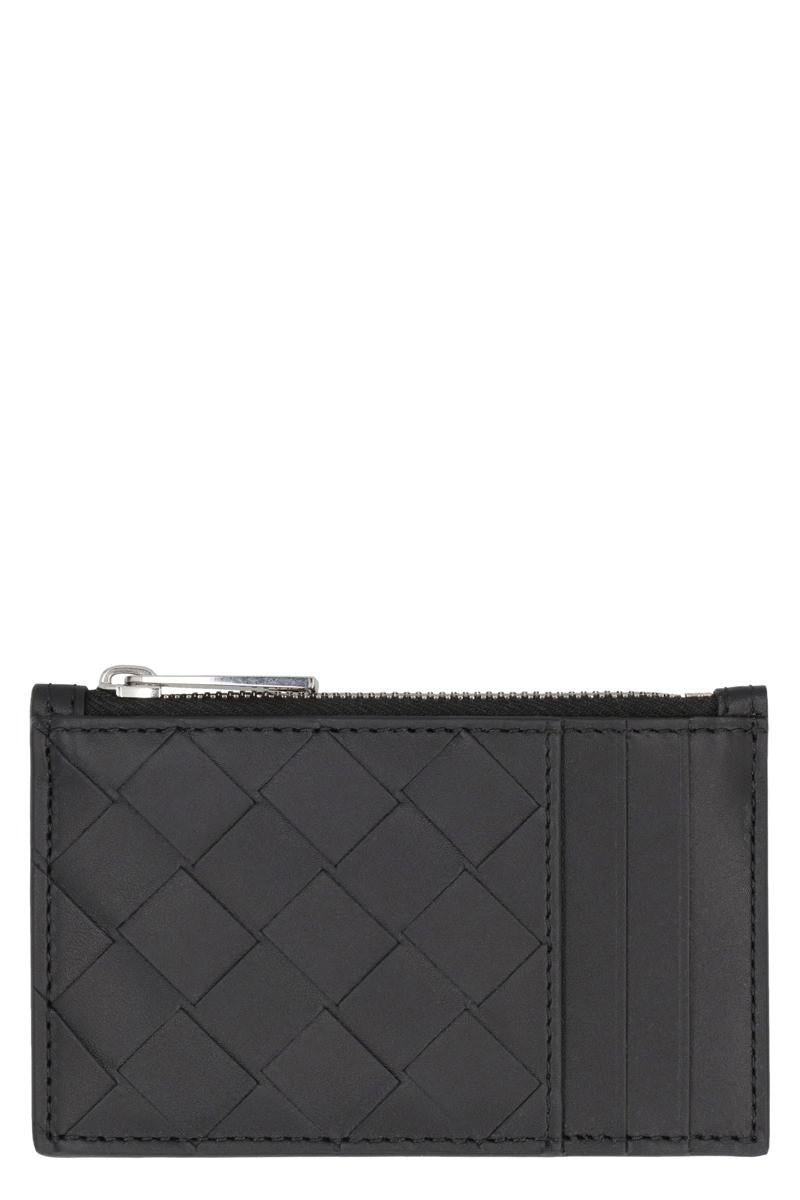 Bottega Veneta Leather Card Holder