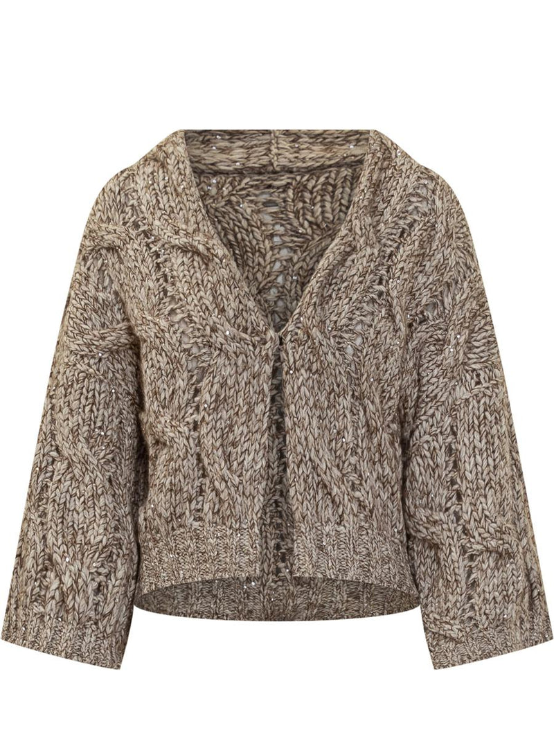 Brunello Cucinelli Brunello Cucinelli Knitted Short Cardigan