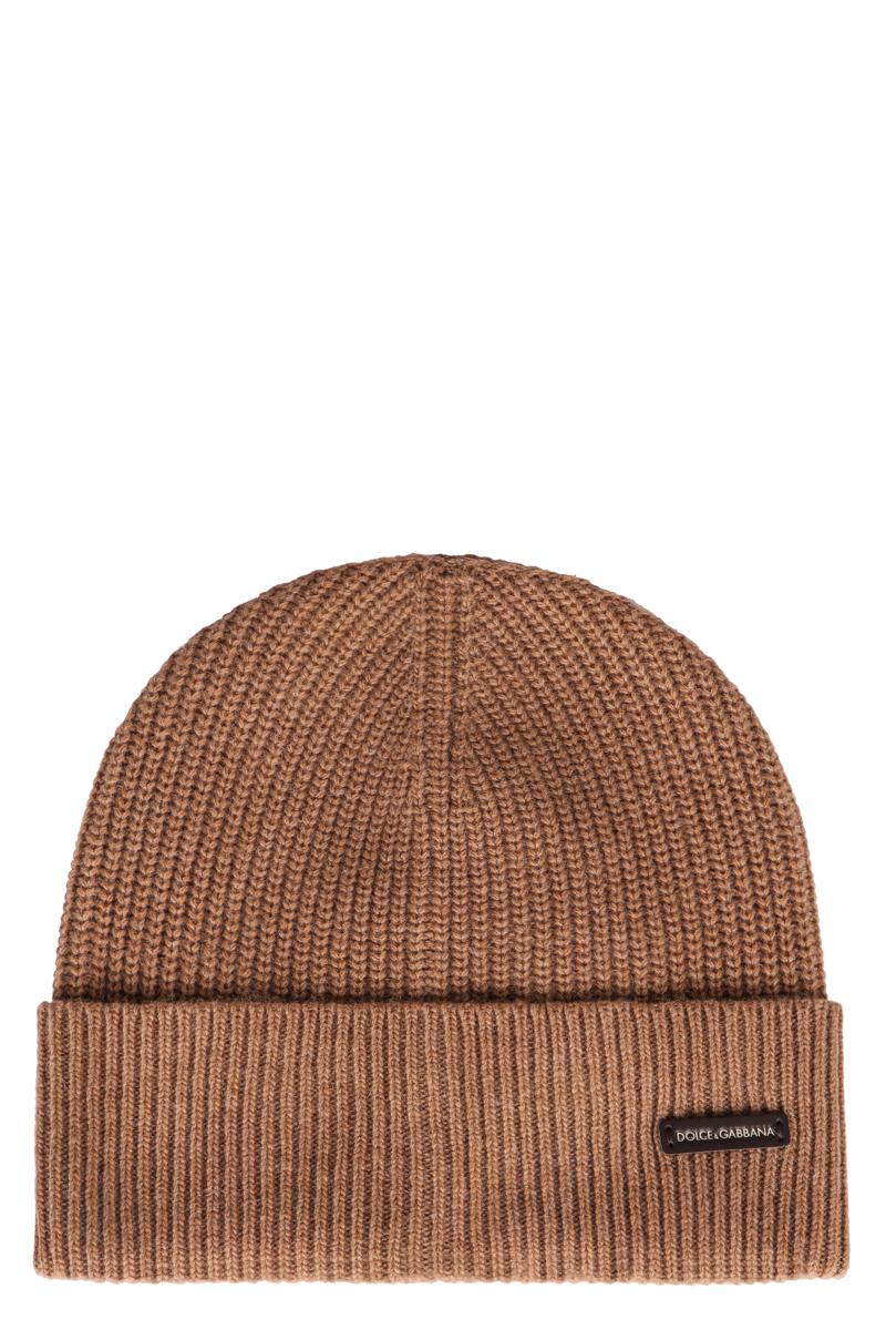 Dolce & Gabbana Ribbed Knit Beanie