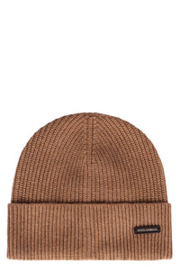 Dolce & Gabbana Ribbed Knit Beanie