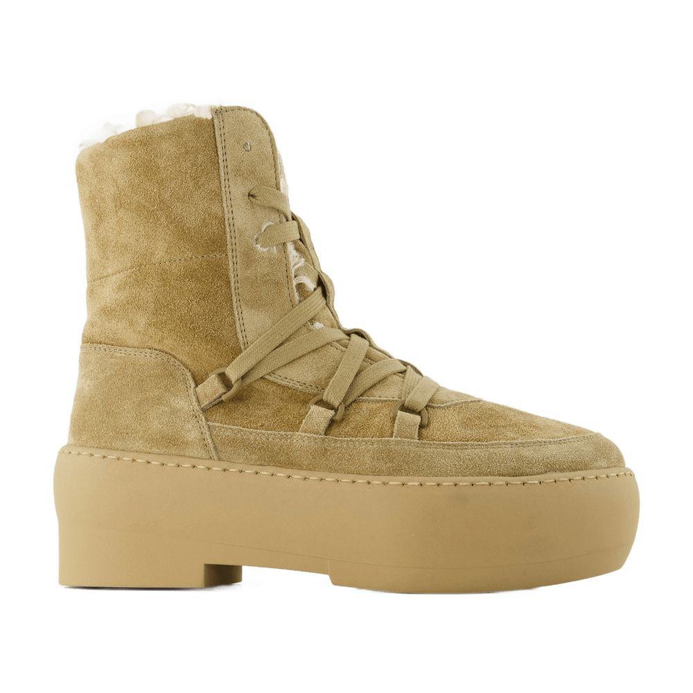 Gia Borghini Chunky Sole Lace-Up Boots