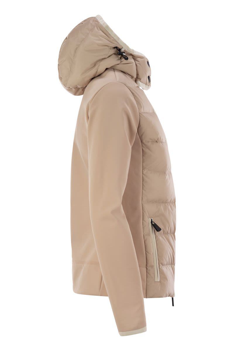 Moncler Grenoble Padded Sweatshirt With Hood And Zip