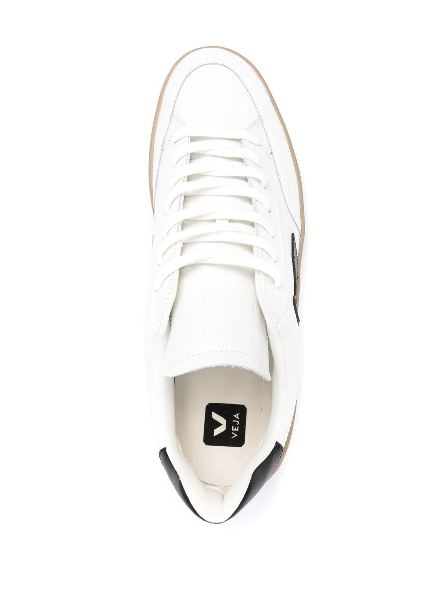 Veja V-12 Leather Sneakers