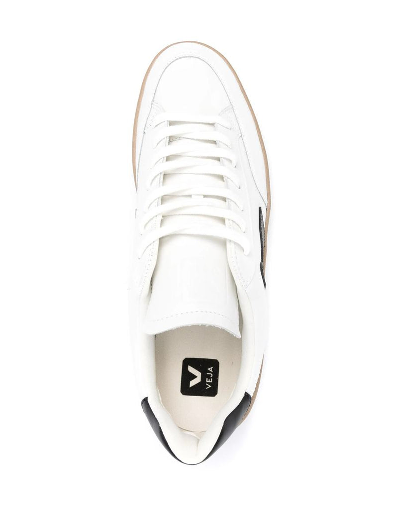 Veja V-12 Leather Sneakers