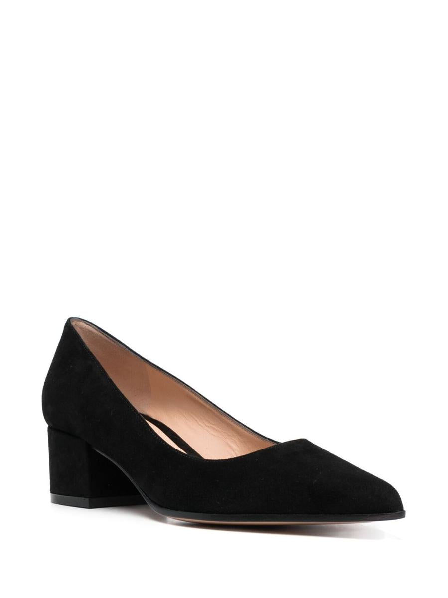 Gianvito Rossi Piper Suede Leather Pumps
