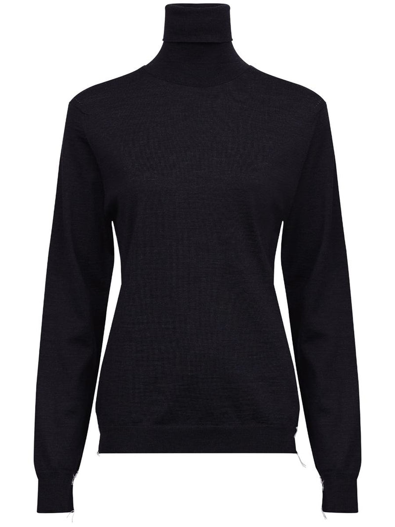 Maison Margiela Roll Neck Merino-Wool Jumper